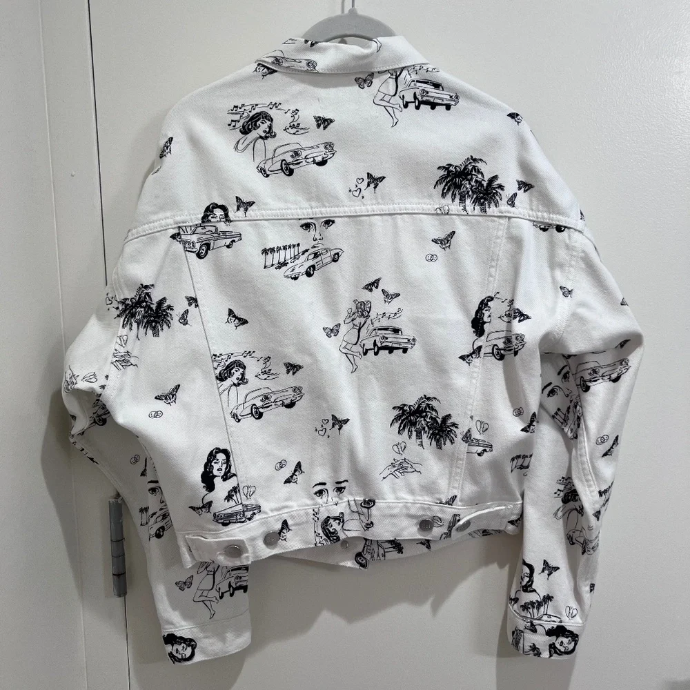 The Reformation Joyride Relaxed Denim Jacket - Picture 3 of 5
